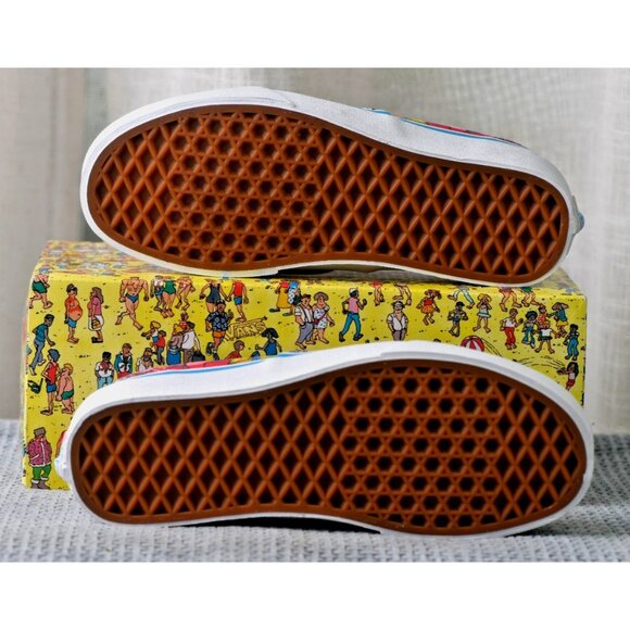 New! Size: 4.5 Men/6 Women | Vans Authentic Where's Waldo? | VN0A348A3RZ - Picture 10 of 11